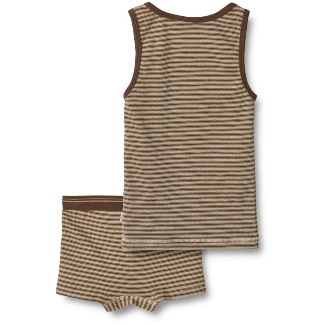 Underwear Lui Mulch Stripe - Wheat Kids Clothing