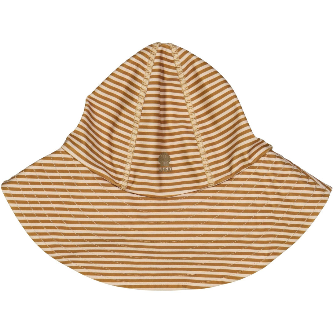 UV Sun Hat Golden Stripe - Wheat Kids Clothing