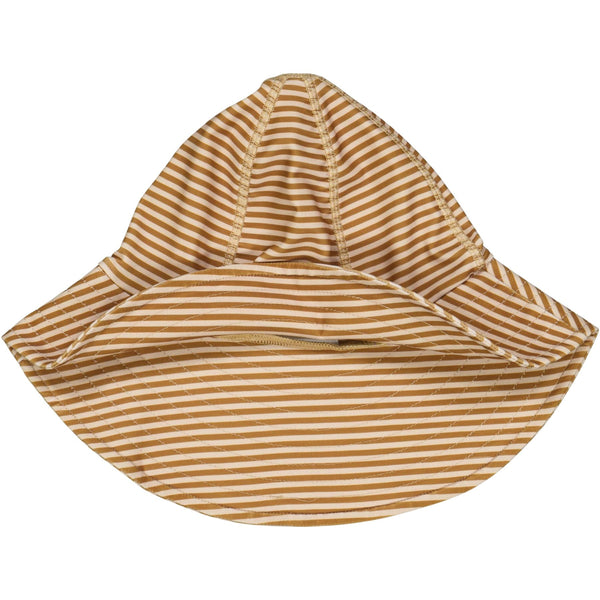 Wheat baby_swim UV Sun Hat Golden Stripe