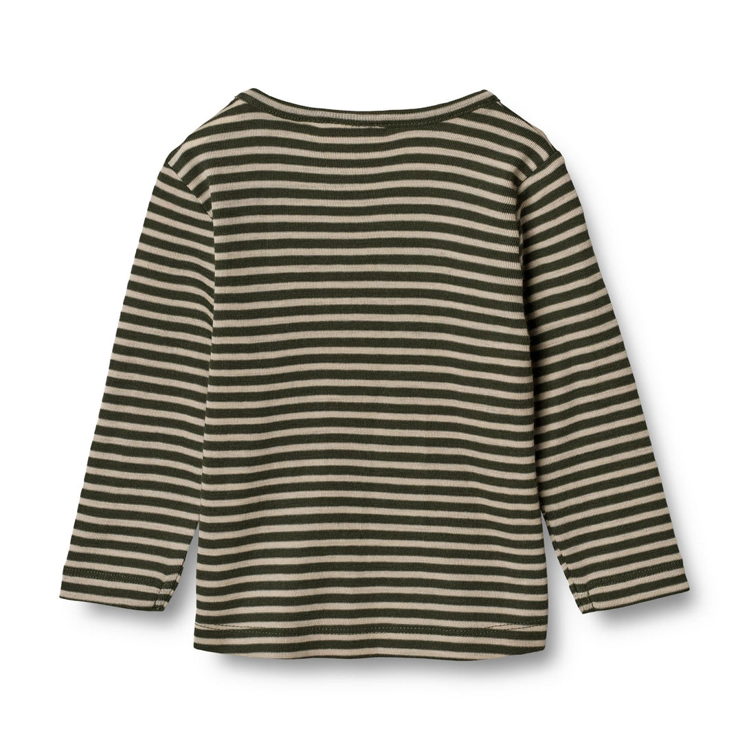 Wool T-Shirt LS - Wheat Kids Clothing